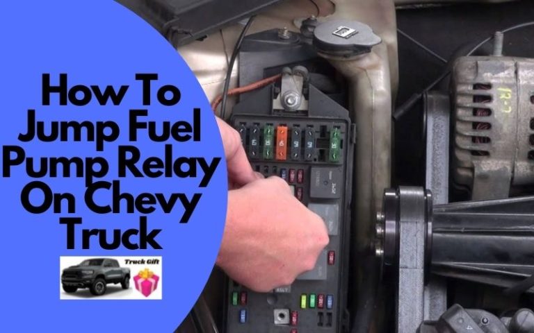 How To Jump Fuel Pump Relay On Chevy Truck? [5 Easy Steps]